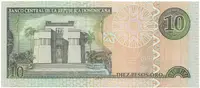 Dominikánská republika, 10 Pesos Oro 2001~2003, P.168 - fotografie 2