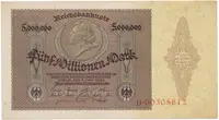 Německo, 5 Millionen Mark 1923, Ro.88