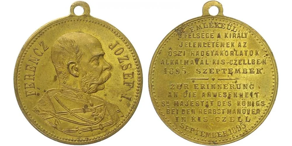 František Josef I., medaile vojenských manévrů — 1