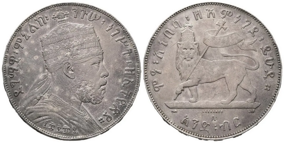 Etiopie, Menelik II., 1889 - 1913 — 1