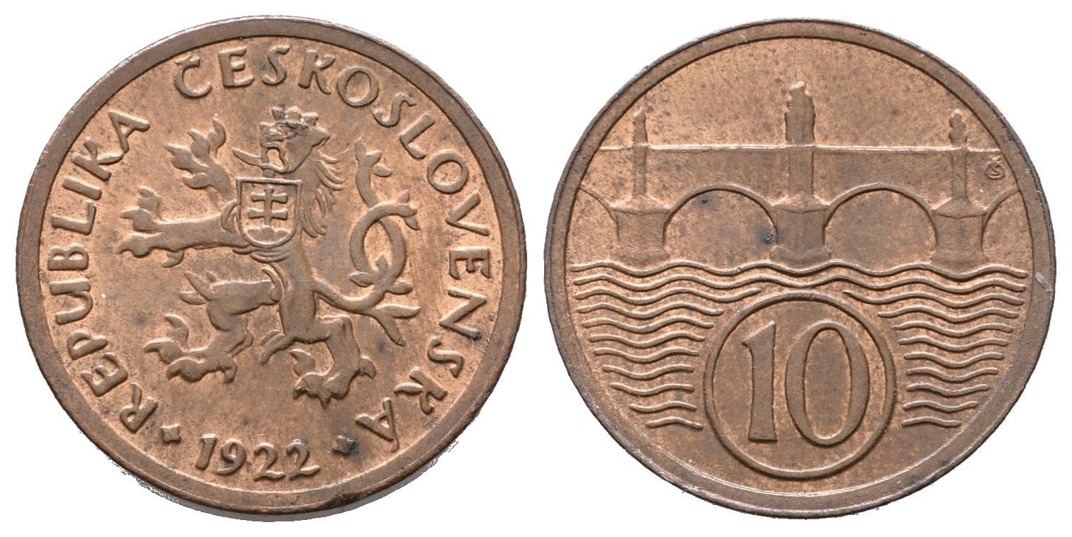 10 Haléř 1922