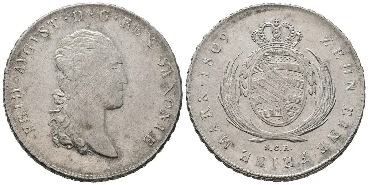 Sasko, Friedrich August III./I., 1763 - 1827 — 1