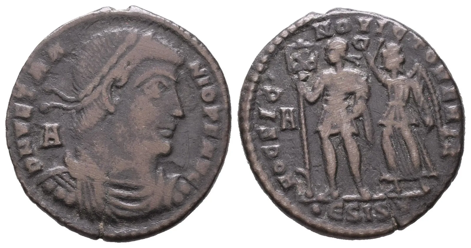 Vetranio, follis, Siscia, RIC 369