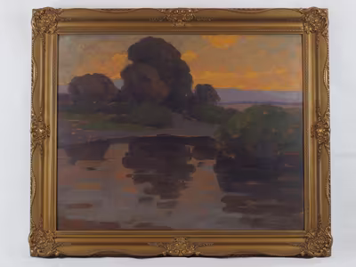 Ľudovít Csordák: Ľudovít Csordák (1864 - 1937) - Večerní nálada