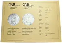 200 Kč 1994 - Koněspřežná tramvaj v Brně, kapsle, certifikát — 2