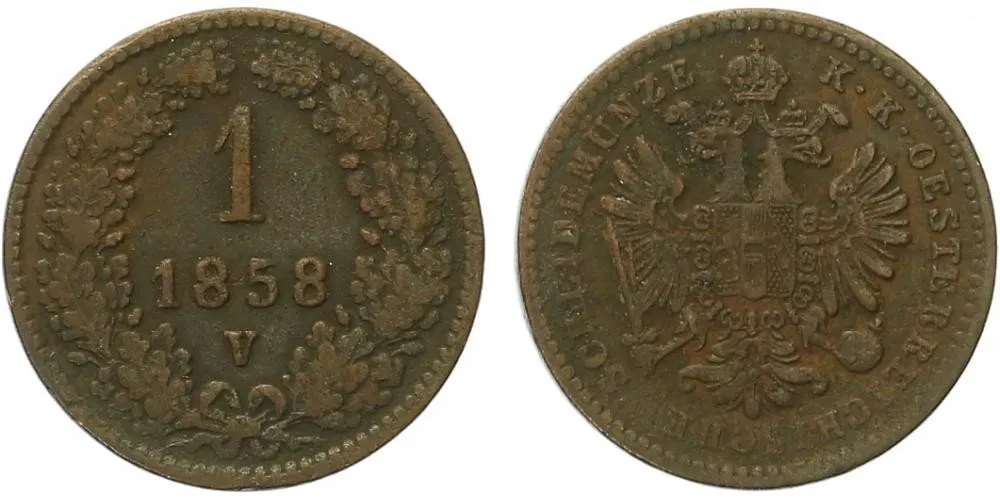 Rakouská a spolková měna, 1857 - 1892 — 1