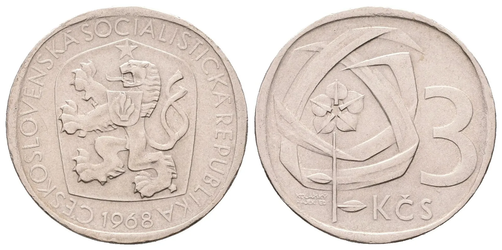 3 Koruna 1968