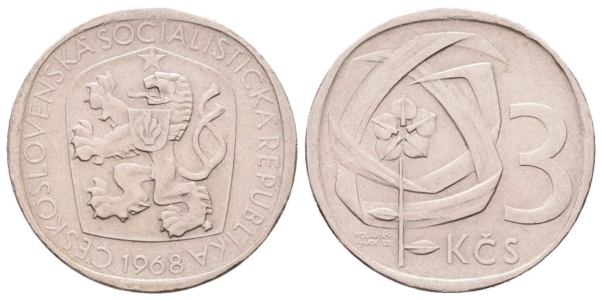 3 Koruna 1968