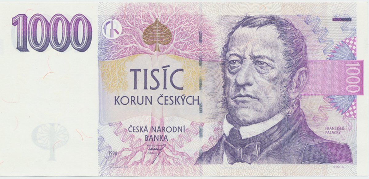 Česká republika, 1000 Koruna 1996, série C, Hej.CZ19aC