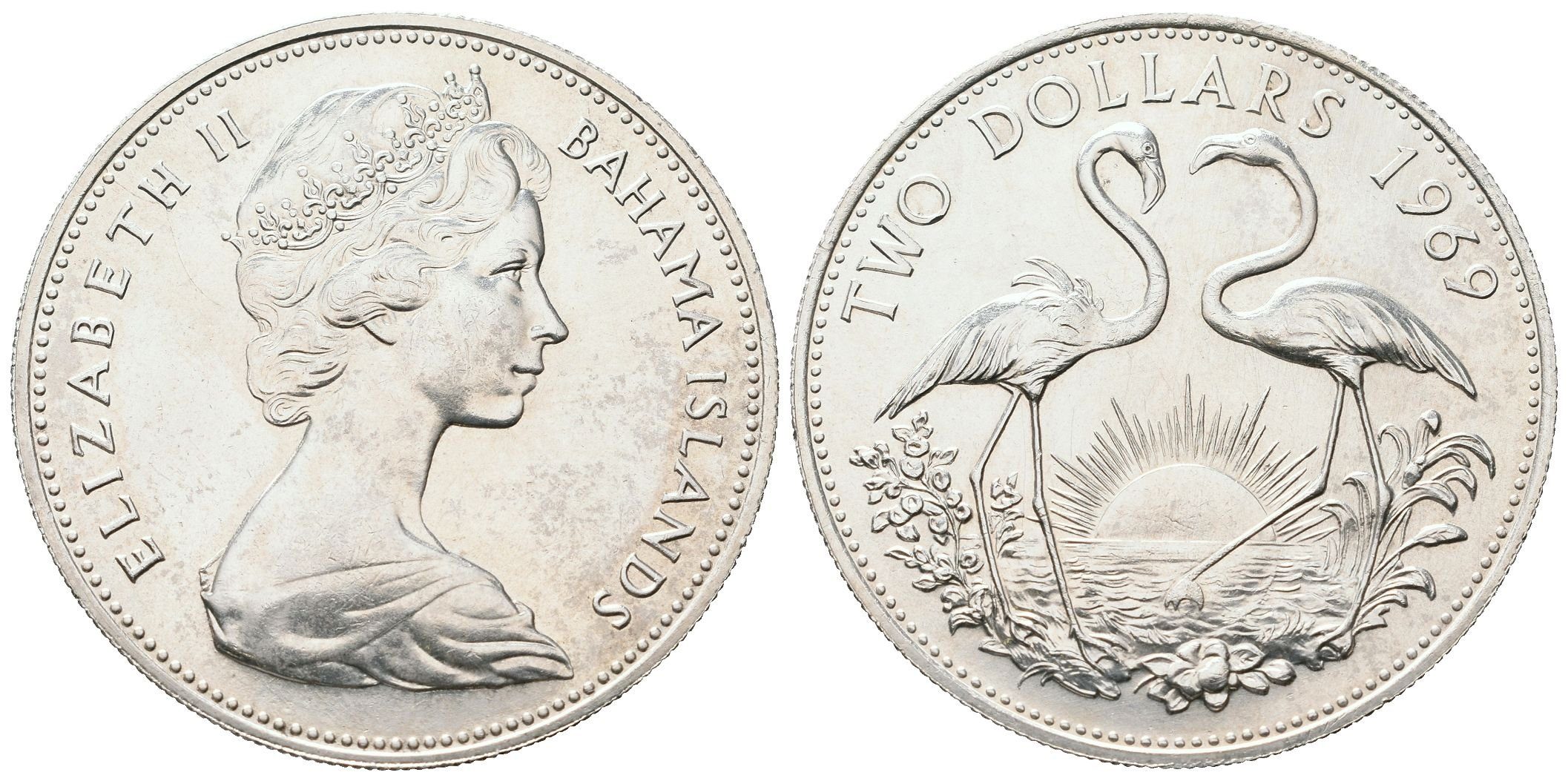 Bahamy, 2 Dollary 1969