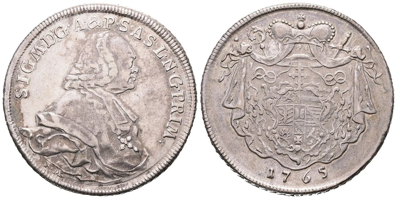 Salzburg - arcibiskupství, Sigismund III. Schrattenbach, 1753 - 1771 — 1
