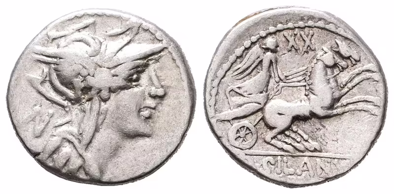 D. Iunius Silanus, Denár, A. 1161
