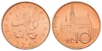 10 Koruna 1995, varianta A