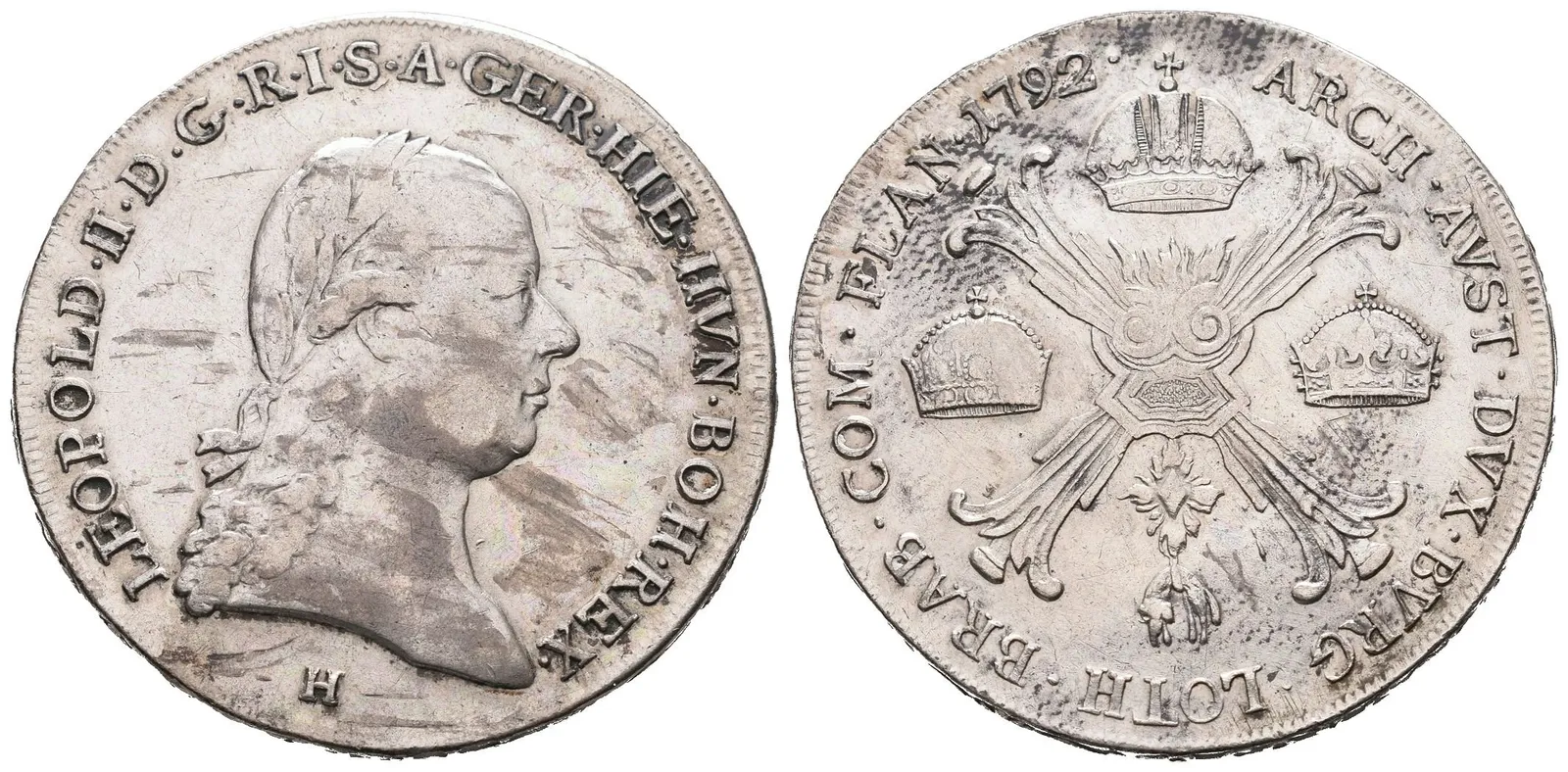 Tolar křížový 1792 H