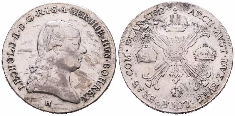 Tolar křížový 1792 H