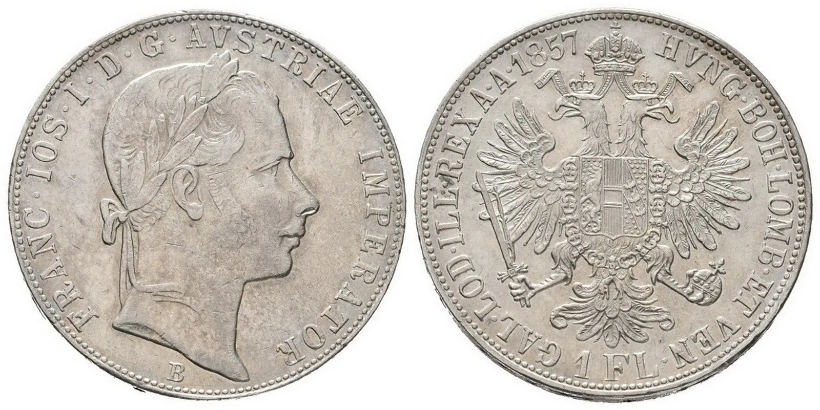 Rakouská a spolková měna, 1857 - 1892 — 1