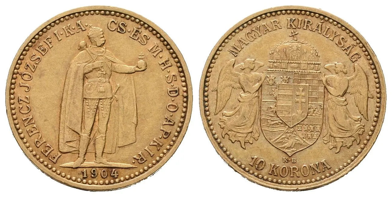 10 Koruna 1904 KB