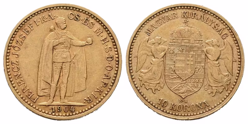 10 Koruna 1904 KB