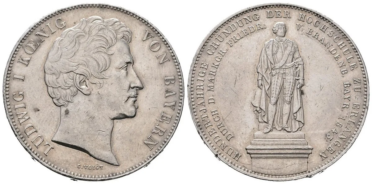 Bavorsko, Ludwig I., 1825 - 1848 — 1