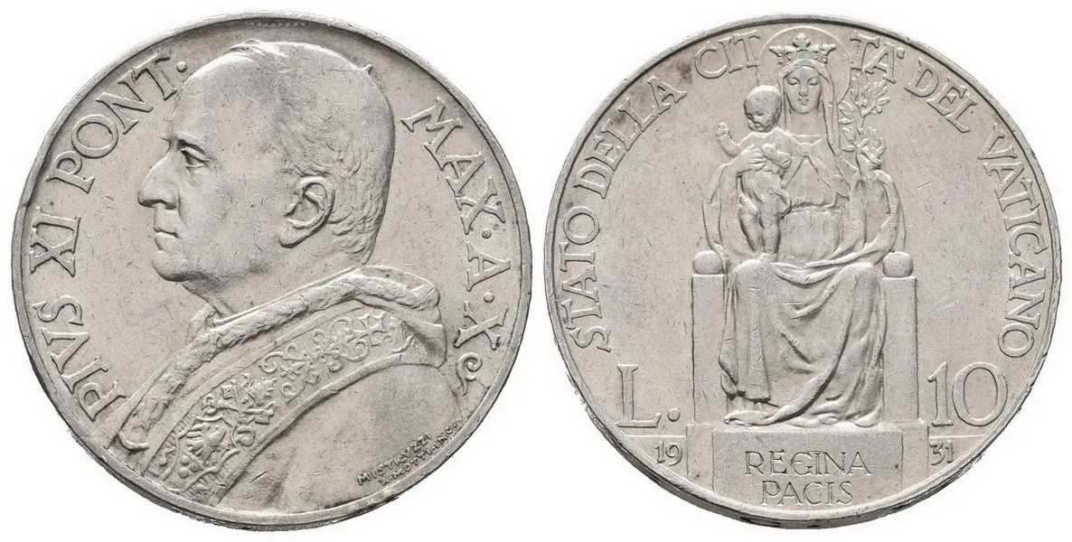Vatikán, Pius XI., 1922 - 1939 — 1