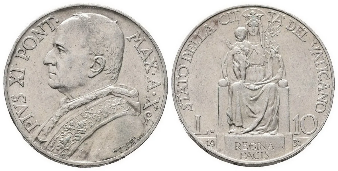 Vatikán, Pius XI., 1922 - 1939 — 1