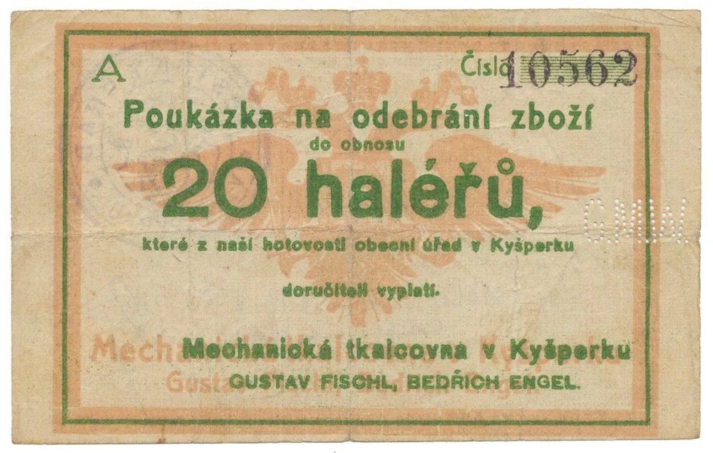 Nouzovky české od roku 1914 — 1