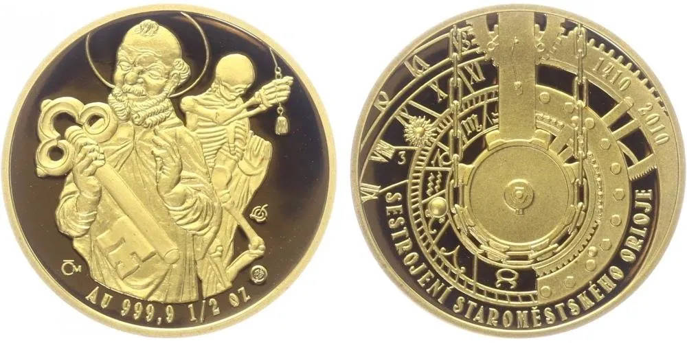 Medaile 2010 - Staroměstský orloj