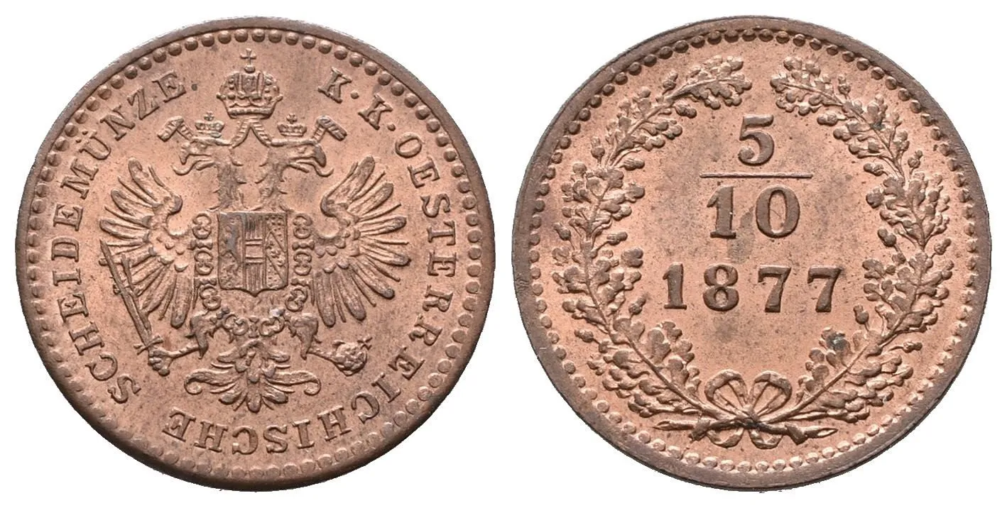Rakouská a spolková měna, 1857 - 1892 — 1