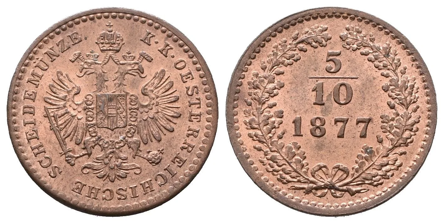 Rakouská a spolková měna, 1857 - 1892 — 1