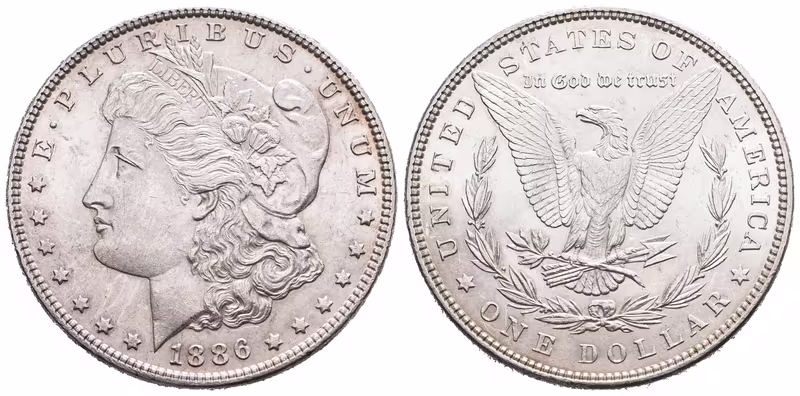 USA, 1 Dollar 1886