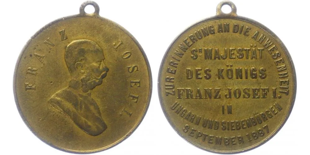 František Josef I., medaile vojenských manévrů — 1