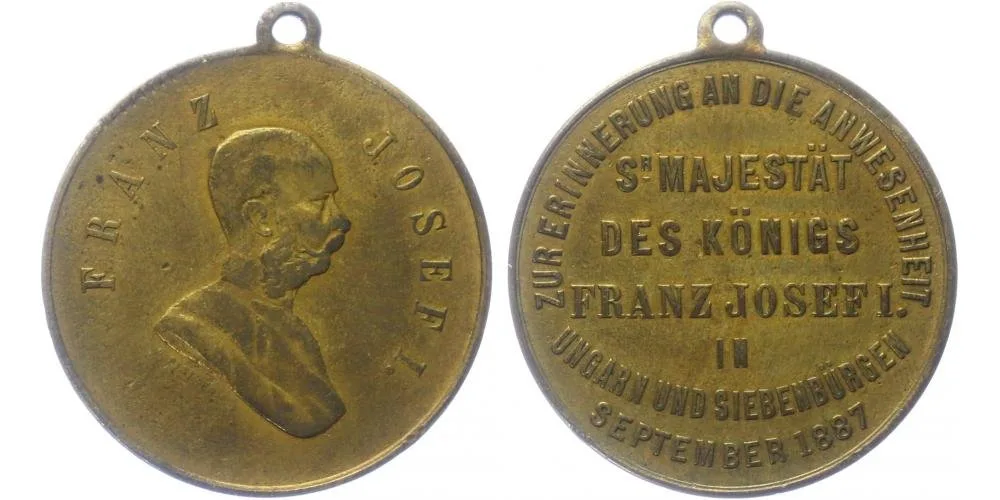 František Josef I., medaile vojenských manévrů — 1