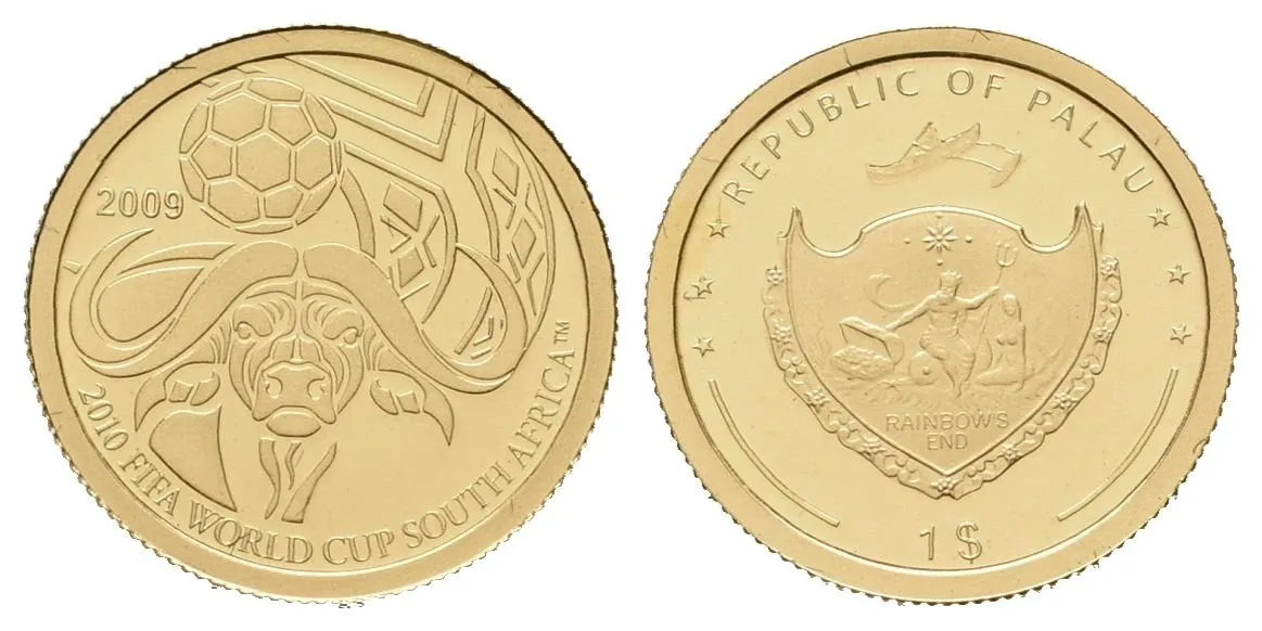Palau, 1 Dollar 2009 - Mistrovství světa ve fotbale 2010