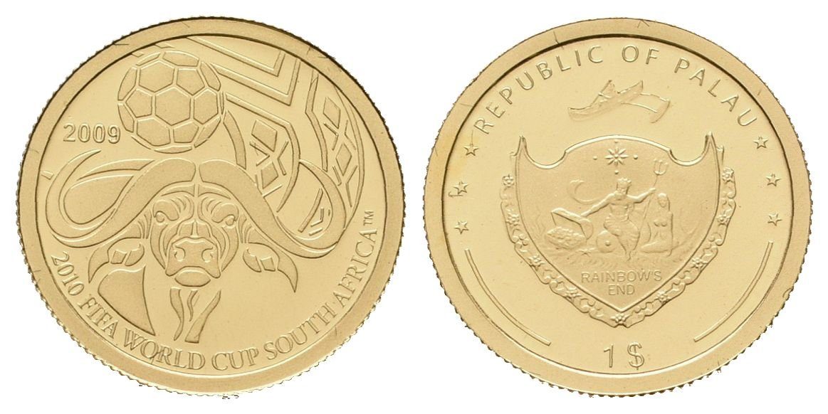 Palau, 1 Dollar 2009 - Mistrovství světa ve fotbale 2010
