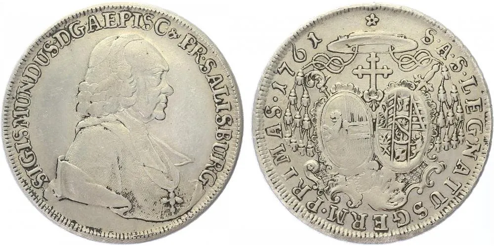 Salzburg - arcibiskupství, Sigismund III. Schrattenbach, 1753 - 1771 — 1
