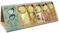 Soubor medailí Alfons Mucha - fotografie 6
