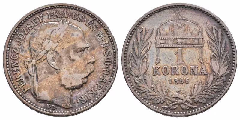 1 Koruna 1896 KB