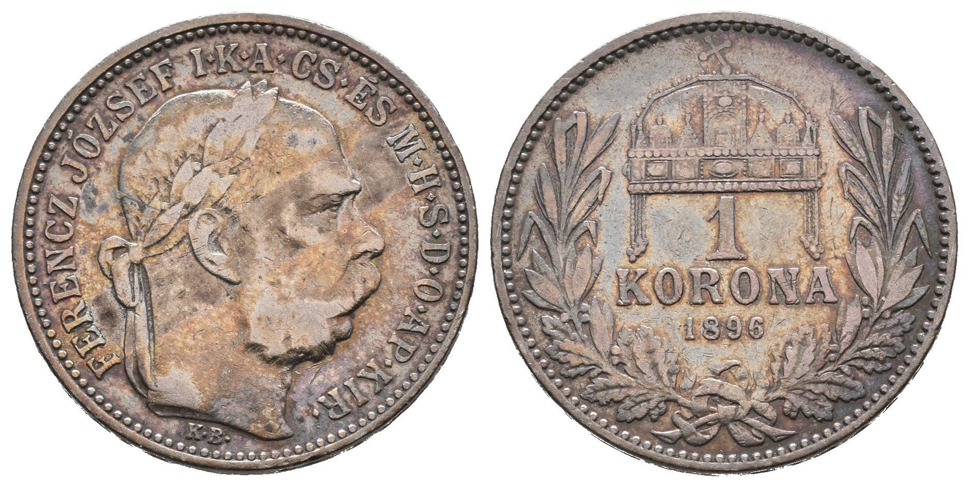 1 Koruna 1896 KB