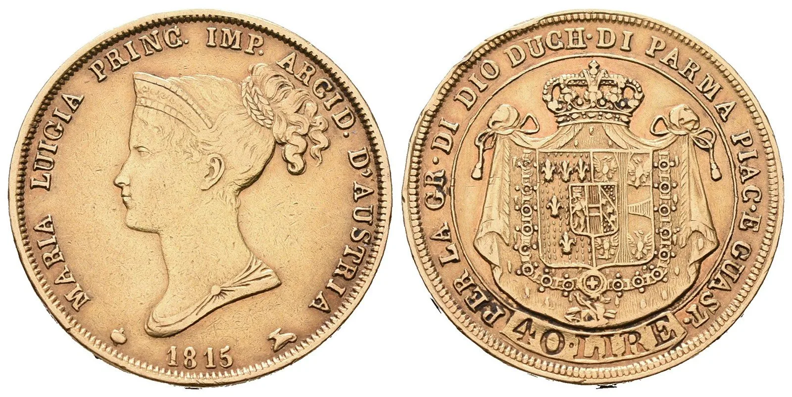 Itálie - Parma a Piacenza, Maria Luigia, 1815 - 1847 — 1