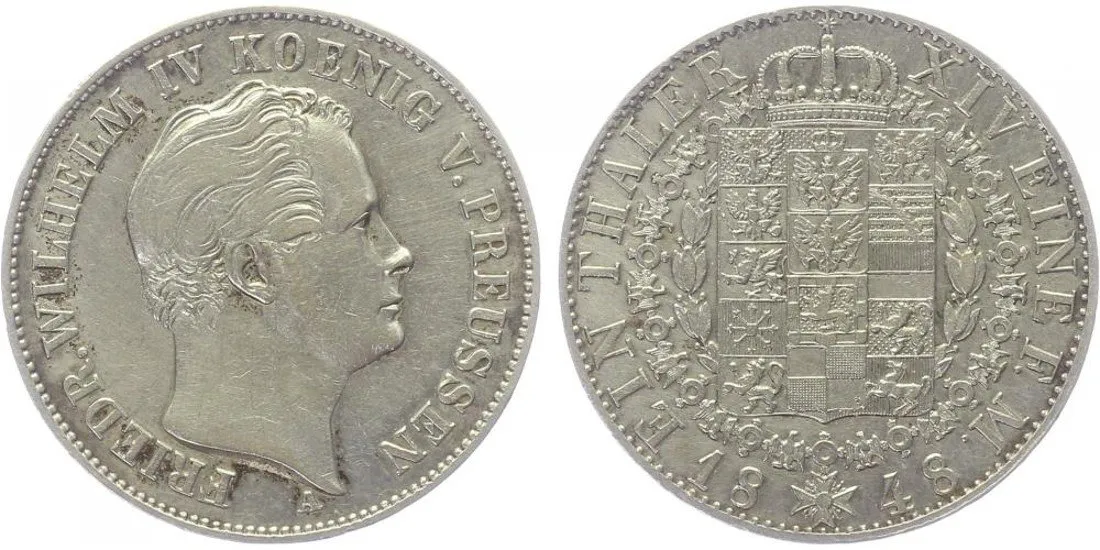 Prusko, Friedrich Wilhelm IV., 1840 - 1861 — 1