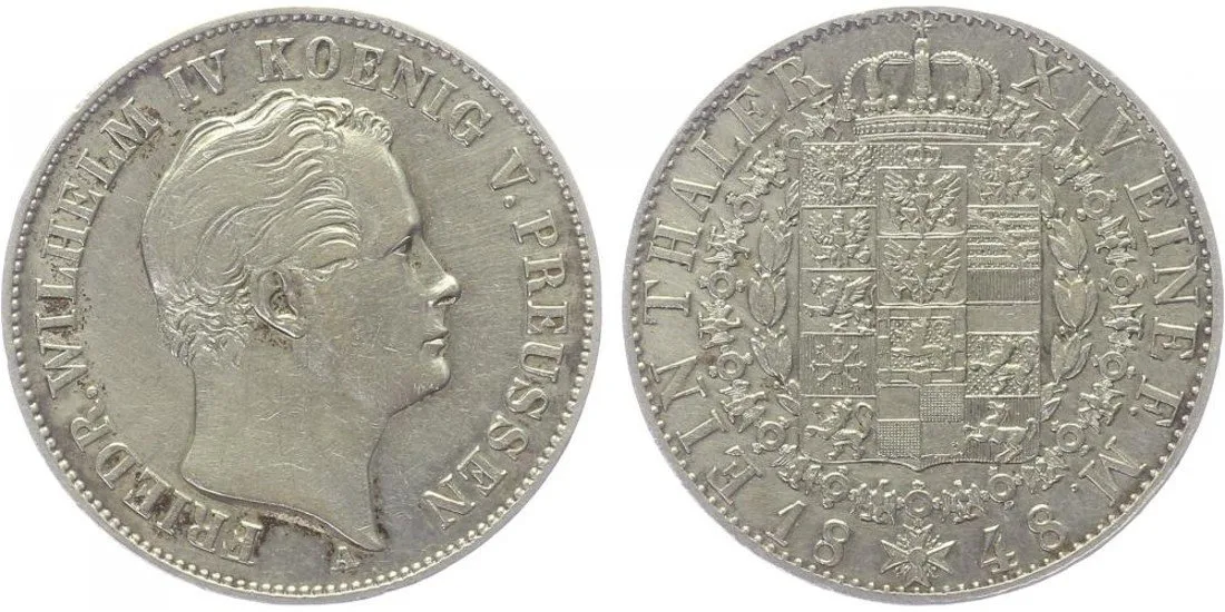 Prusko, Friedrich Wilhelm IV., 1840 - 1861 — 1