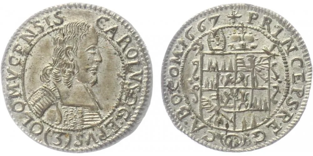 Olomouc - biskupství, Karel II. Liechtenstein, 1664 - 1695 — 1