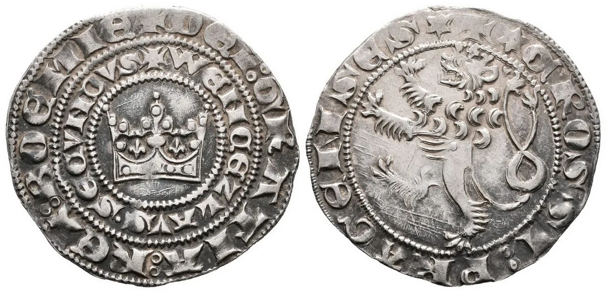 Václav II., 1283 - 1305 — 1