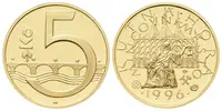 Medaile 1997 - Motiv 5 Kč - Mincovní město Kutná Hora