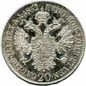 Konvenční měna, 1848 - 1857 — 2
