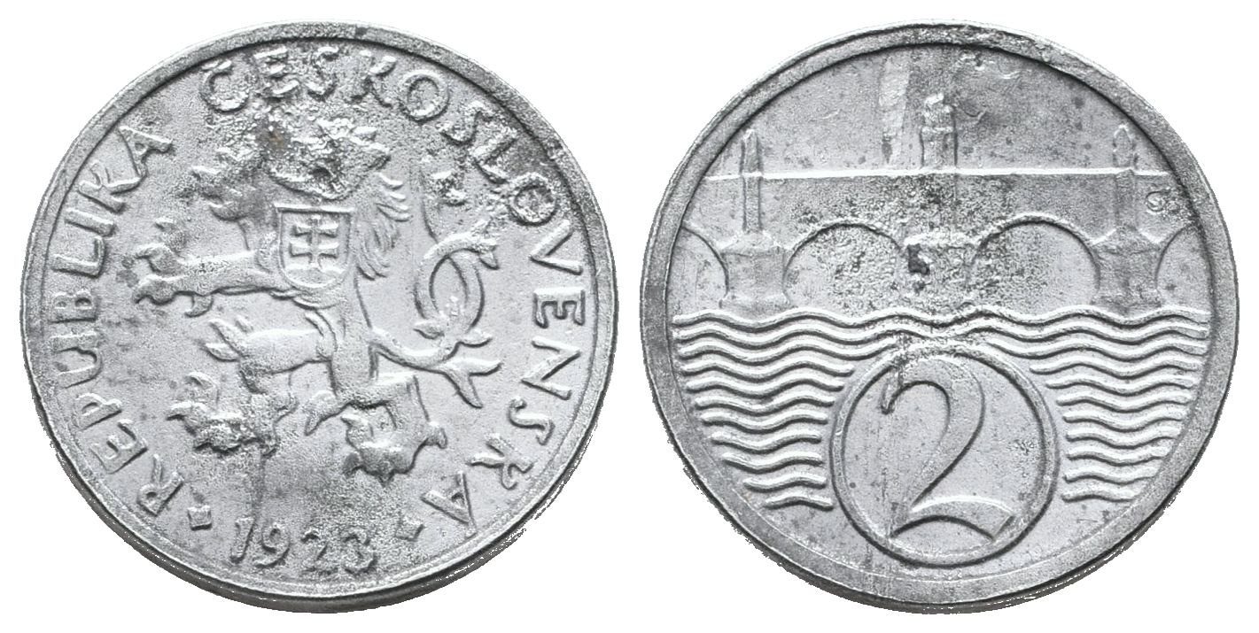 2 Haléř 1923