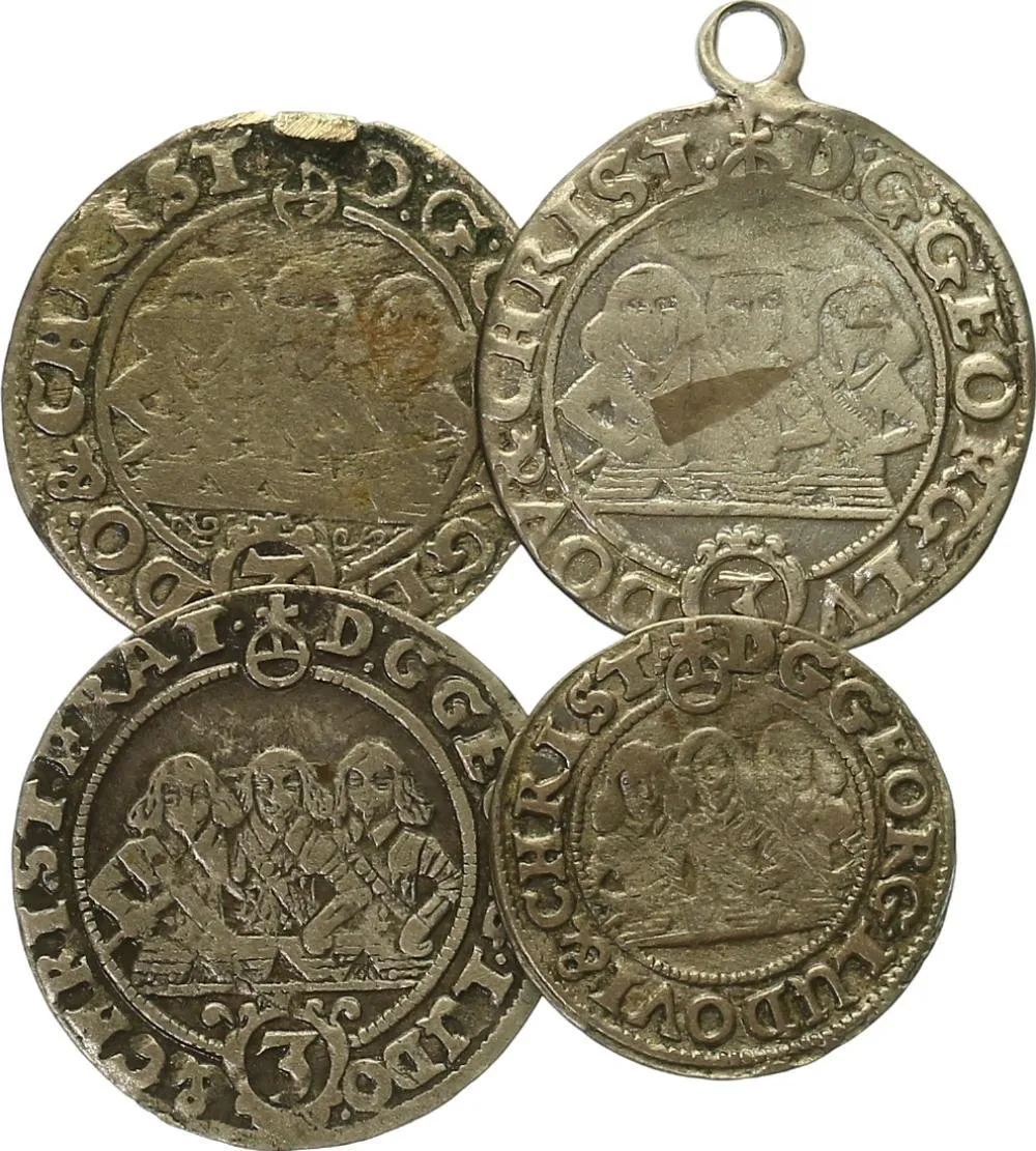 Lehnice - Břeh, Georg, Ludwig a Christian, 1639 - 1663 — 1