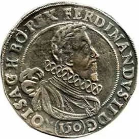 Ferdinand II., 1619 - 1637 (Mince kiprová) — 1