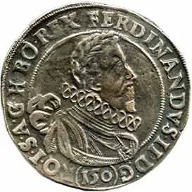 Ferdinand II., 1619 - 1637 (Mince kiprová) — 1