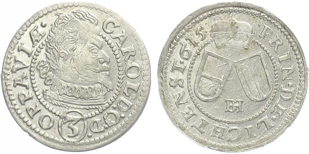 Opava, Karl von Liechtenstein, 1614 - 1627 — 1